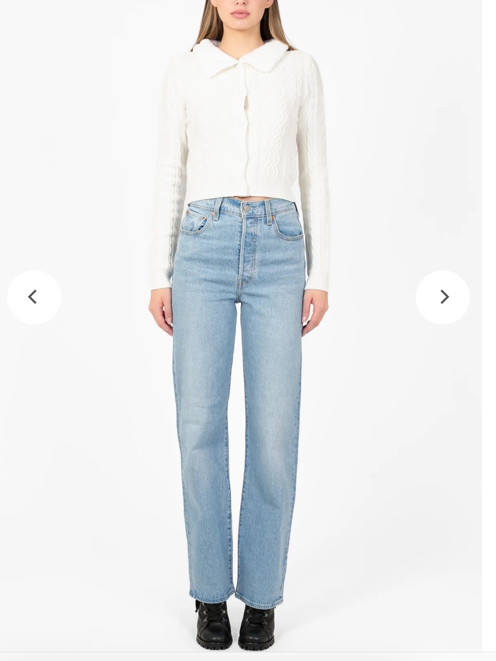 Levi's Ribcage Straight Jeans